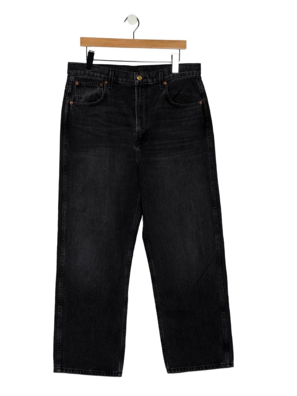 B SIDES Women’s Black Straight Jeans